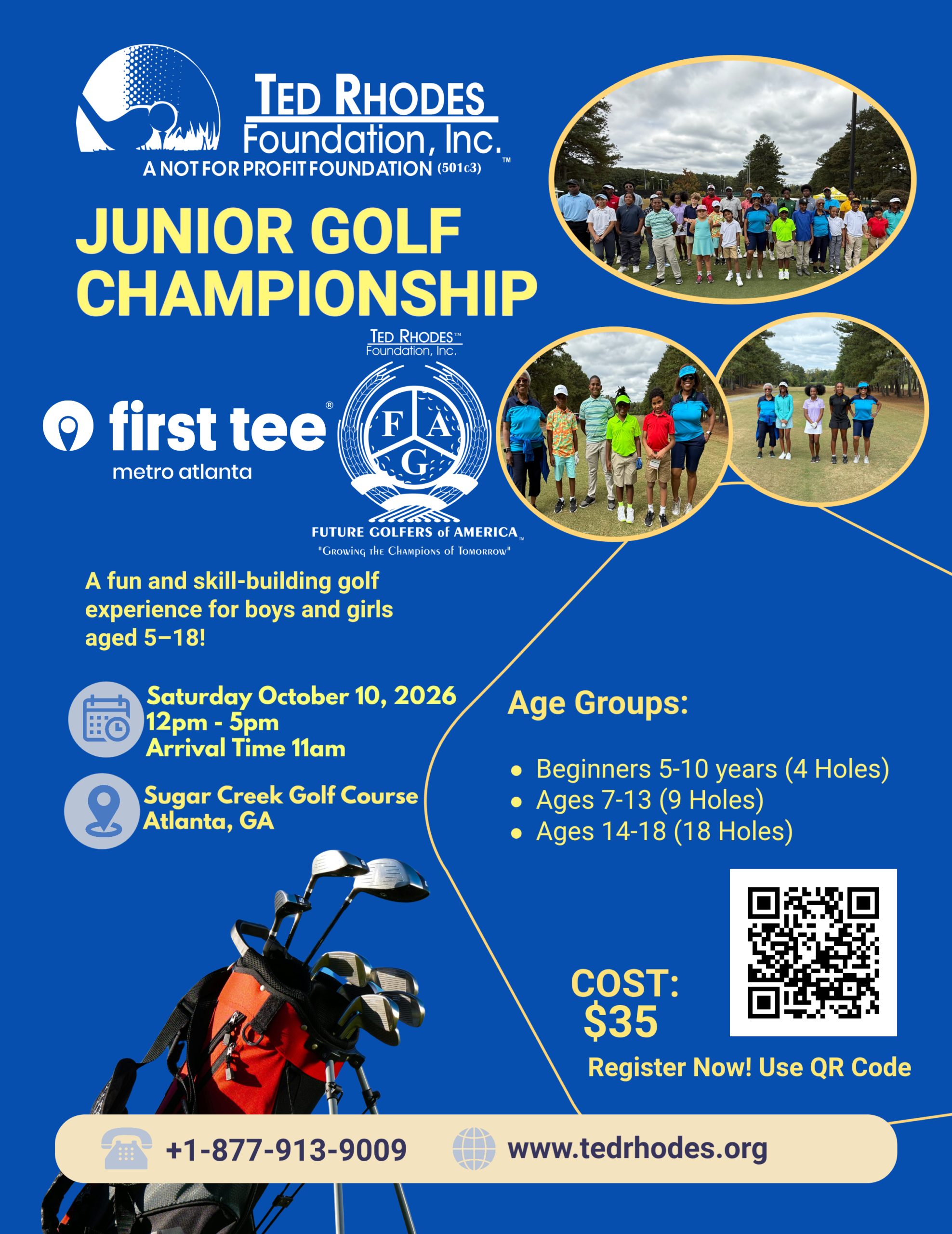 Ted Rhodes In Color 2026 TED RHODES JUNIOR GOLF CHAMPIONSHIP - ATLANTA, GA - Ted Rhodes ...