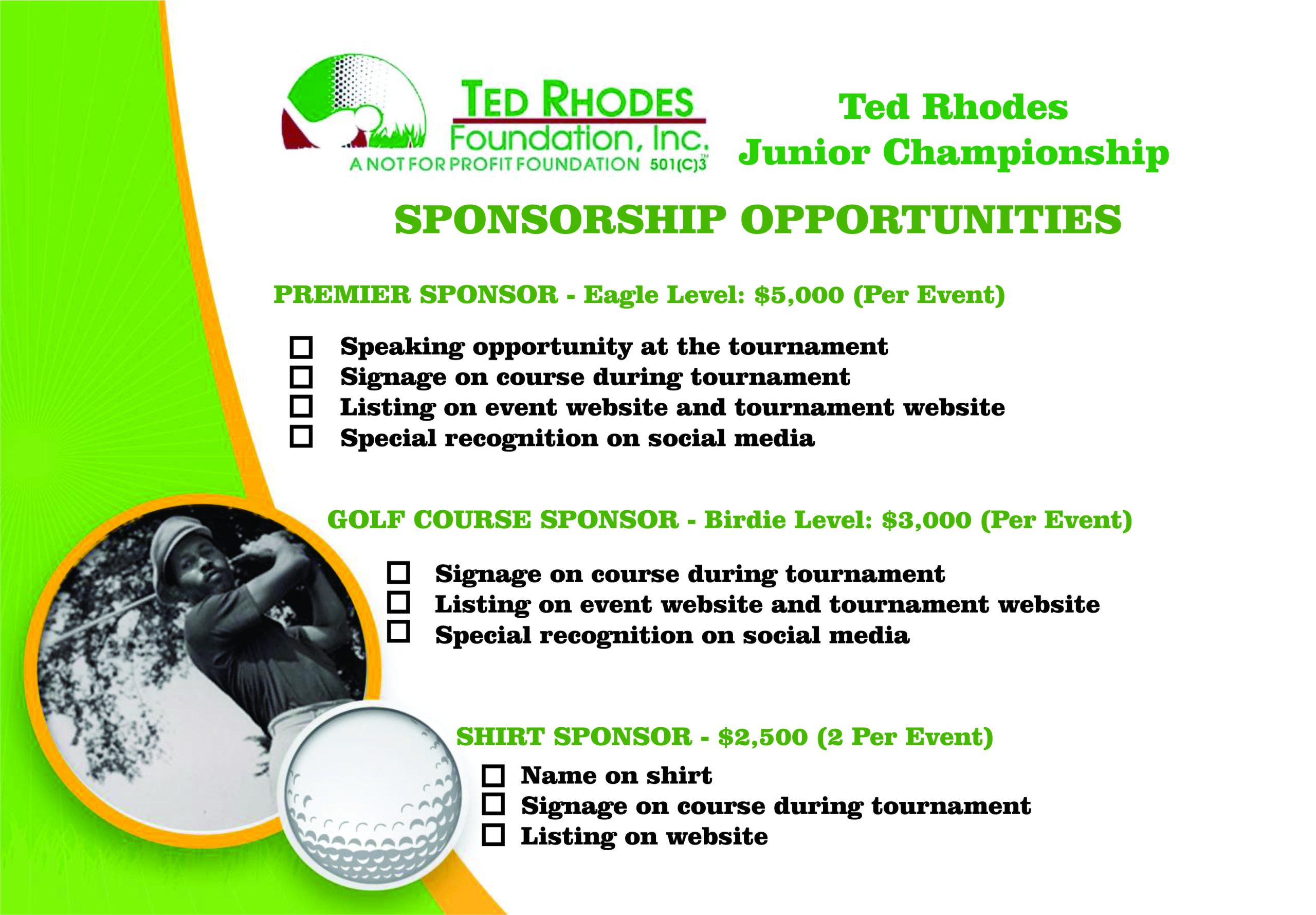 Tedrhodes Junior Golf Championship sponsorshipdeck2024-Web Edition-PG2